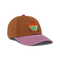 Huf Big Block 6 Panel Casquette - Brown - Streetart.fr